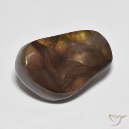 Agata di fuoco Multicolore naturale da 7.98 ct, Taglio a fantasia, Opaco