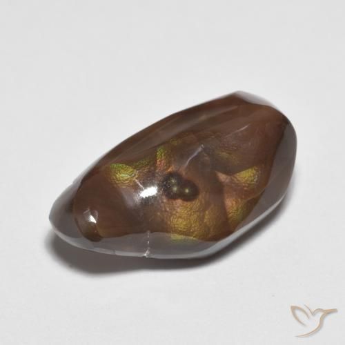 Agata di fuoco Multicolore naturale da 7.32 ct, Taglio a fantasia, Opaco