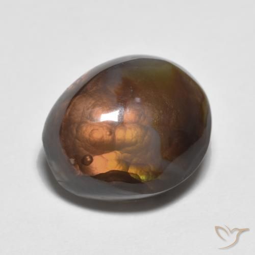 Agata di fuoco Multicolore naturale da 7.19 ct, Taglio a fantasia, Opaco