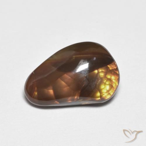 Agata di fuoco Multicolore naturale da 2.61 ct, Taglio a fantasia, Opaco