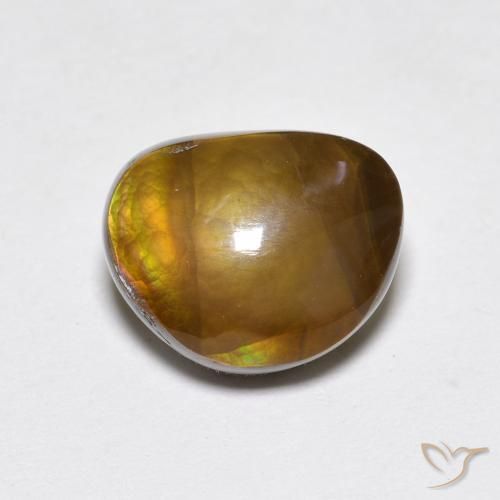 Agata di fuoco Multicolore naturale da 3.18 ct, Taglio a fantasia, Opaco