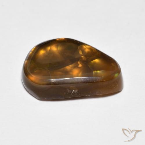 Agata di fuoco Multicolore naturale da 5.21 ct, Taglio a fantasia, Opaco