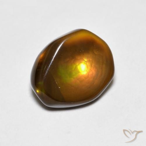 Agata di fuoco Multicolore naturale da 2.46 ct, Taglio a fantasia, Opaco