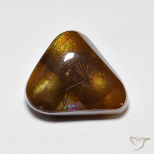 8.01ct Naturale Multicolore Agata di fuoco, Taglio a fantasia, Opaco