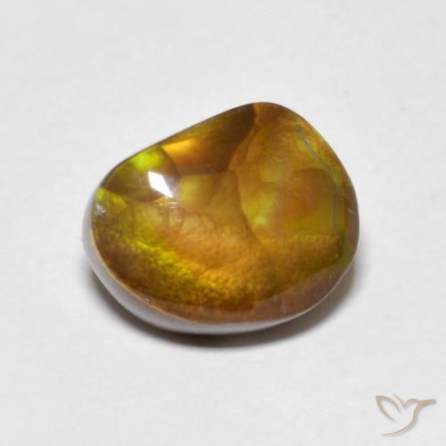 Agata di fuoco Multicolore naturale da 3.38 ct, Forma fantasia, Opaco