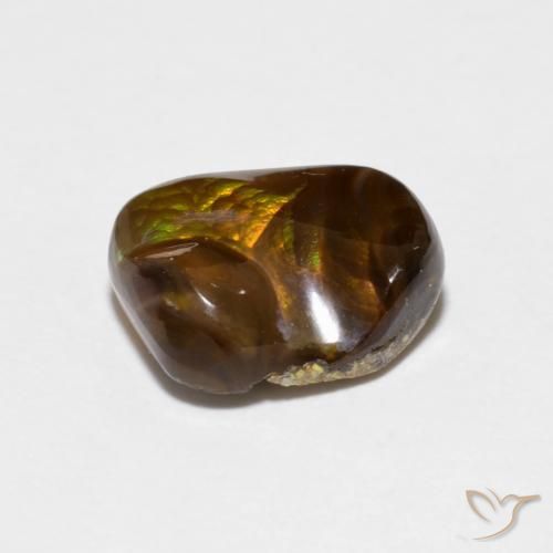 Agata di fuoco Multicolore naturale da 2.60 ct, Taglio a fantasia, Opaco