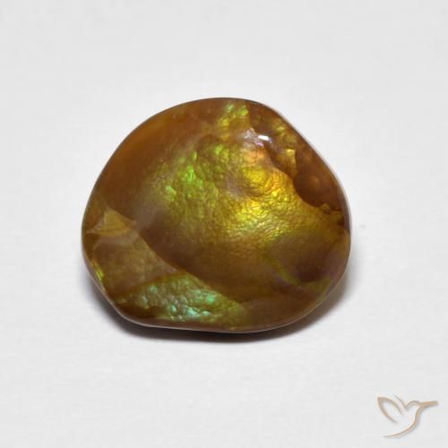 Agata di fuoco Multicolore naturale da 2.94 ct, Forma fantasia, Opaco