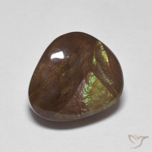 Agata di fuoco Multicolore naturale da 4.21 ct, Taglio a fantasia, Opaco