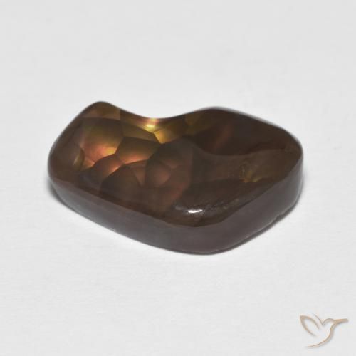 Agata di fuoco Multicolore naturale da 4.74 ct, Taglio a fantasia, Opaco