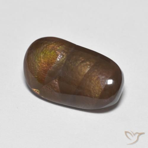 Agata di fuoco Multicolore naturale da 3.82 ct, Taglio a fantasia, Opaco