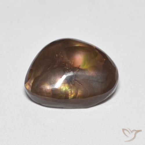Agata di fuoco Multicolore naturale da 4.74 ct, Taglio a fantasia, Opaco