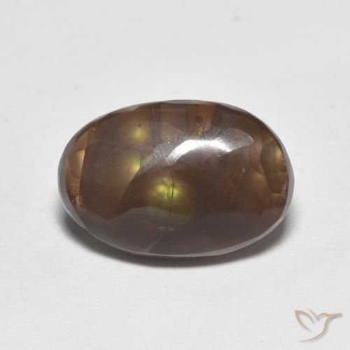4.62ct Naturale Multicolore Agata di fuoco, Taglio a fantasia, Opaco