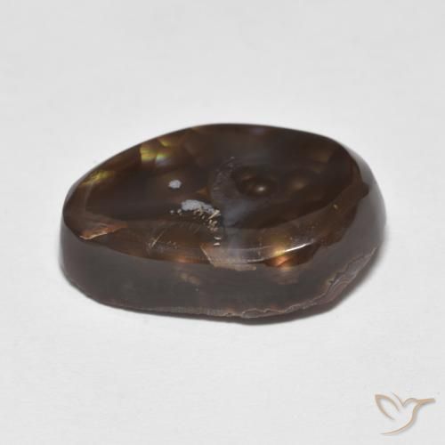 Agata di fuoco Multicolore naturale da 9.24 ct, Taglio a fantasia, Opaco