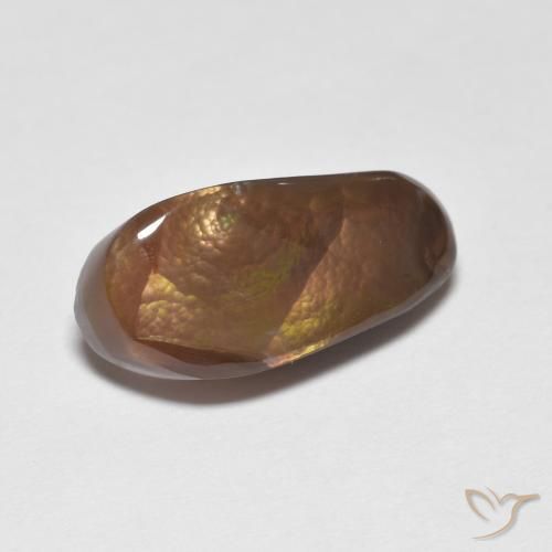 Agata di fuoco Multicolore naturale da 4.61 ct, Taglio a fantasia, Opaco