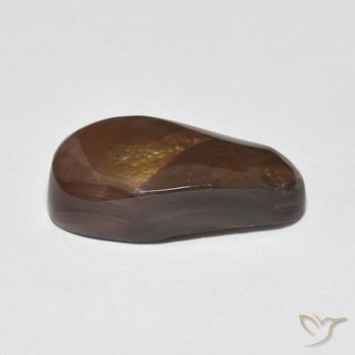Agata di fuoco Multicolore naturale da 4.61 ct, Taglio a fantasia, Opaco