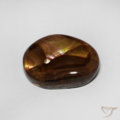 Agata di fuoco Multicolore naturale da 3.95 ct, Taglio a fantasia, Opaco
