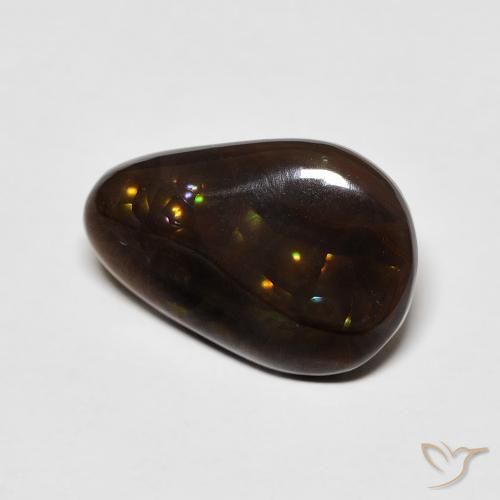 Agata di fuoco Multicolore naturale da 4.81 ct, Taglio a fantasia, Opaco