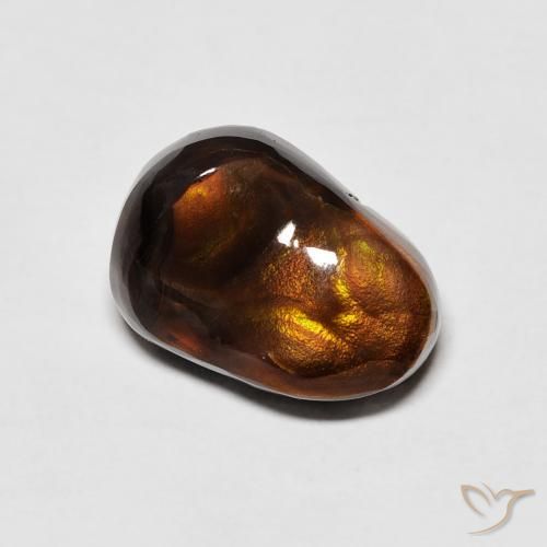 Agata di fuoco Multicolore naturale da 5.12 ct, Taglio a fantasia, Opaco