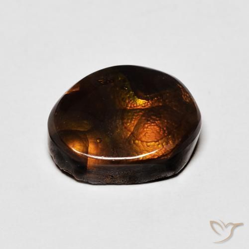 Agata di fuoco Multicolore naturale da 5.21 ct, Taglio a fantasia, Opaco