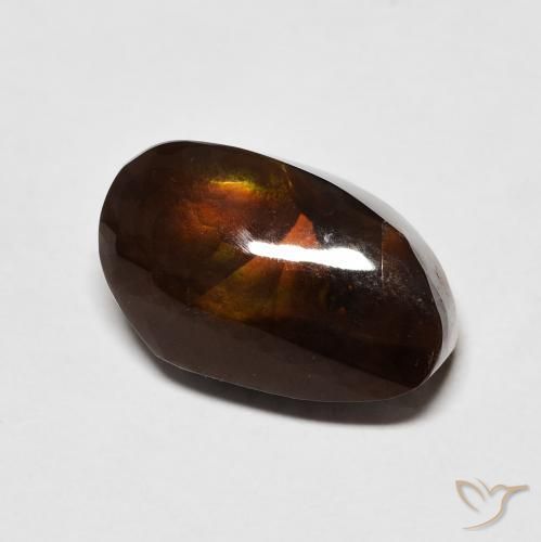 Agata di fuoco Multicolore naturale da 6.99 ct, Taglio a fantasia, Opaco