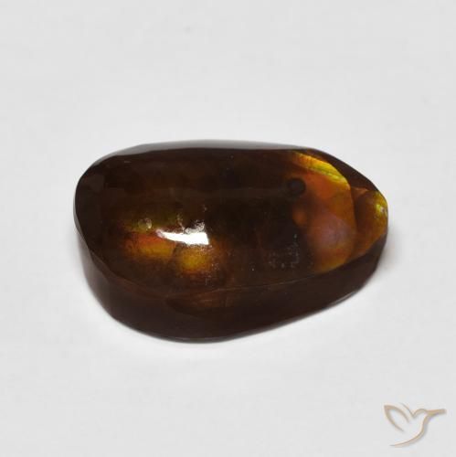 Agata di fuoco Multicolore naturale da 6.99 ct, Taglio a fantasia, Opaco