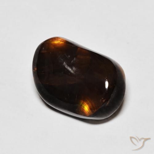 Agata di fuoco Multicolore naturale da 7.08 ct, Taglio a fantasia, Opaco