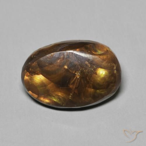 5.05ct Naturale Multicolore Agata di fuoco, Ovale, Opaco