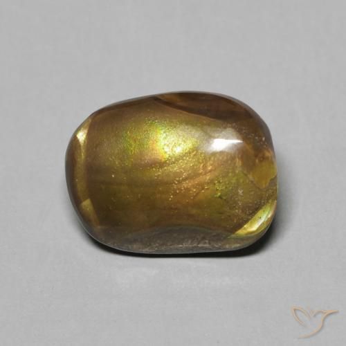 2.41ct Naturale Multicolore Agata di fuoco, Taglio a fantasia, Opaco