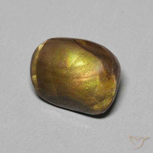 Agata di fuoco Multicolore naturale da 2.41 ct, Taglio a fantasia, Opaco