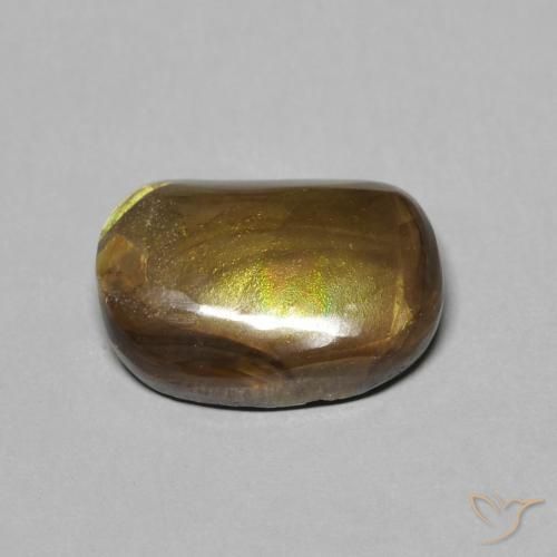Agata di fuoco Multicolore naturale da 2.41 ct, Taglio a fantasia, Opaco