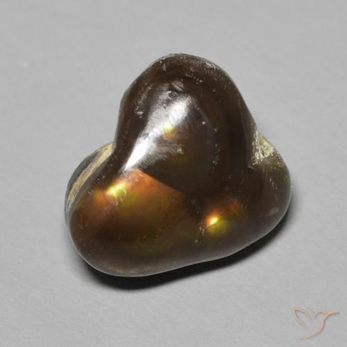 Agata di fuoco Multicolore naturale da 6.71 ct, Taglio a fantasia, Opaco