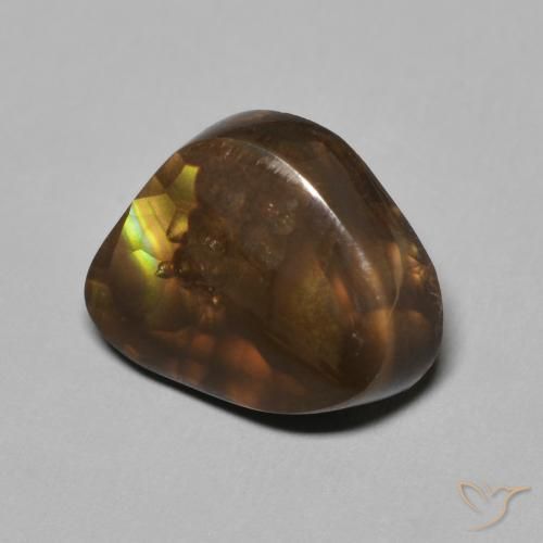 Agata di fuoco Multicolore naturale da 4.48 ct, Taglio a fantasia, Opaco