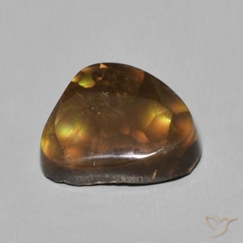 Agata di fuoco Multicolore naturale da 4.48 ct, Taglio a fantasia, Opaco