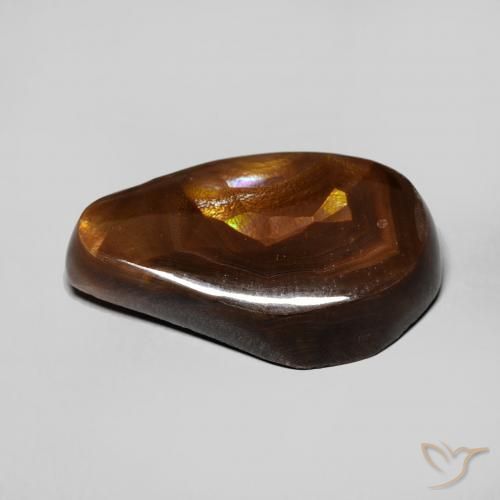 Agata di fuoco Multicolore naturale da 8.05 ct, Taglio a fantasia, Opaco