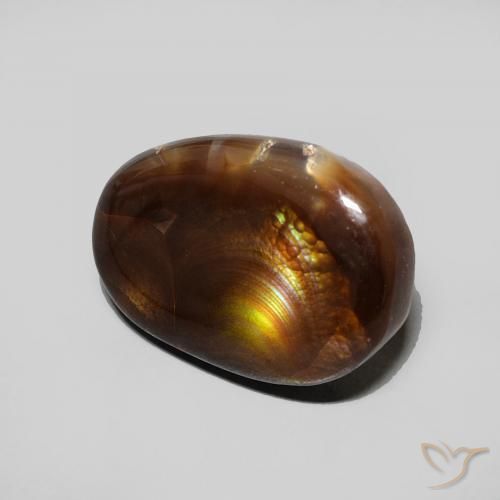 Agata di fuoco Multicolore naturale da 4.57 ct, Taglio a fantasia, Opaco
