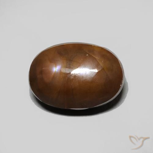 3.25ct Naturale Multicolore Agata di fuoco, Ovale, Opaco