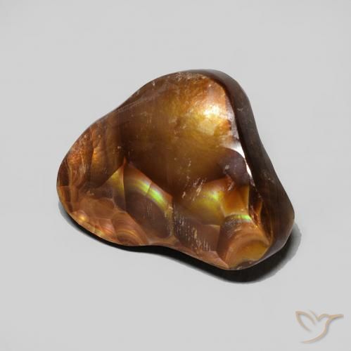 Agata di fuoco Multicolore naturale da 4.62 ct, Taglio a fantasia, Opaco