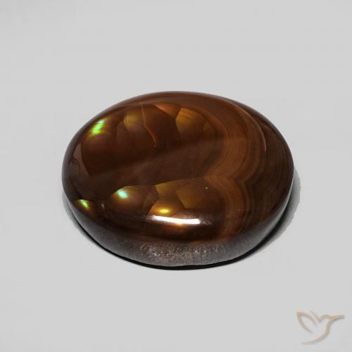 Agata di fuoco Multicolore naturale da 4.51 ct, Ovale, Opaco