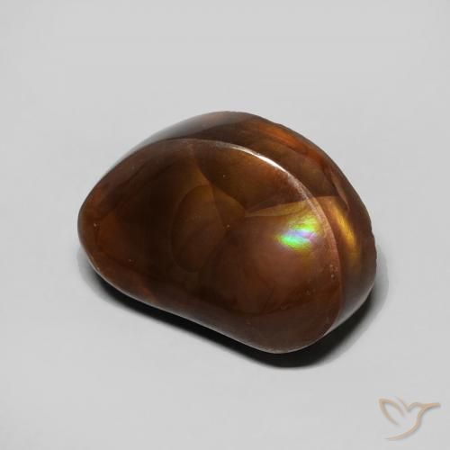 Agata di fuoco Multicolore naturale da 5.32 ct, Taglio a fantasia, Opaco