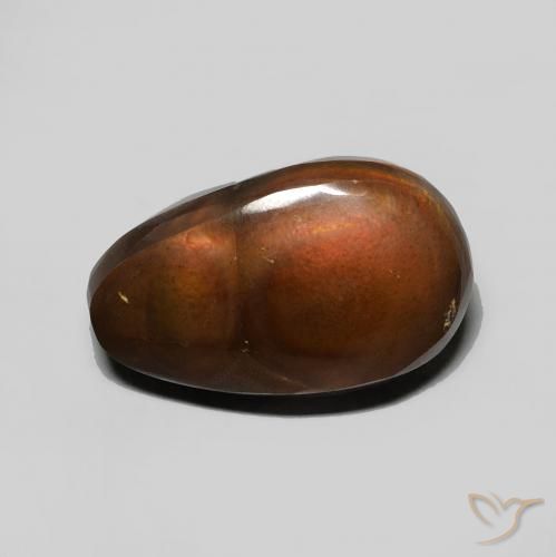 4.60ct Naturale Multicolore Agata di fuoco, Taglio a fantasia, Opaco