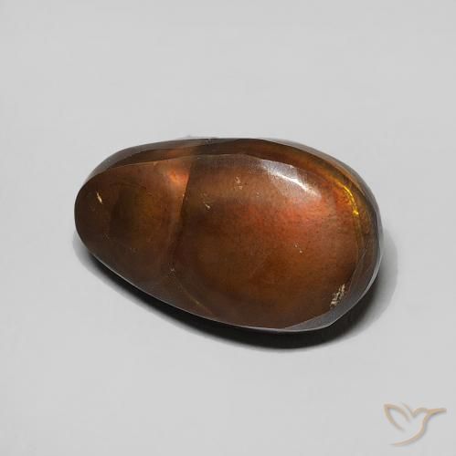 Agata di fuoco Multicolore naturale da 4.60 ct, Taglio a fantasia, Opaco