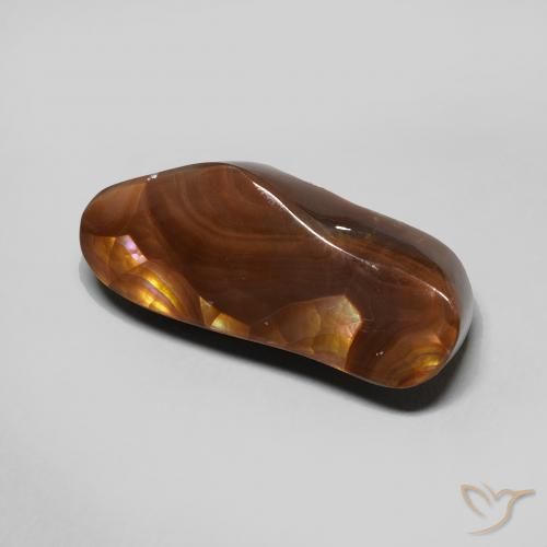 Agata di fuoco Multicolore naturale da 8.06 ct, Taglio a fantasia, Opaco