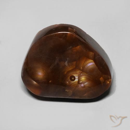 8.87ct Naturale Multicolore Agata di fuoco, Taglio a fantasia, Opaco
