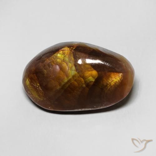 7.16ct Naturale Multicolore Agata di fuoco, Taglio a fantasia, Opaco