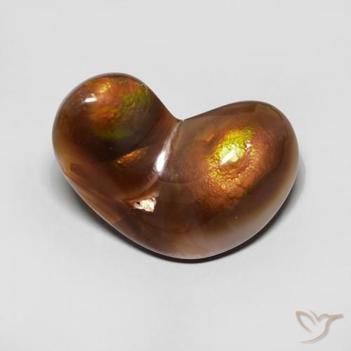 6.52ct Naturale Multicolore Agata di fuoco, Taglio a fantasia, Opaco