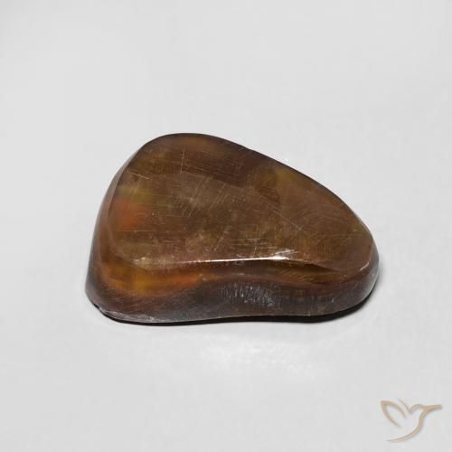 Agata di fuoco Multicolore naturale da 4.62 ct, Taglio a fantasia, Opaco