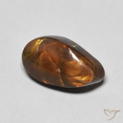 Agata di fuoco Multicolore naturale da 4.45 ct, Taglio a fantasia, Opaco