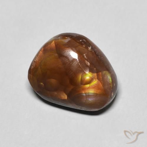Agata di fuoco Multicolore naturale da 4.91 ct, Taglio a fantasia, Opaco