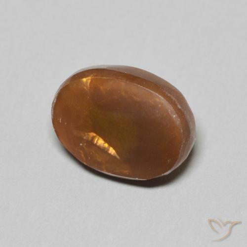 Agata di fuoco Multicolore naturale da 2.59 ct, Ovale, Opaco