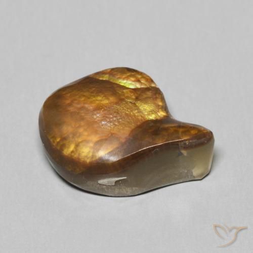 Agata di fuoco Multicolore naturale da 6.47 ct, Taglio a fantasia, Opaco
